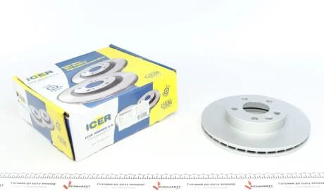 Диск гальмівний ICER 78BD3015-2