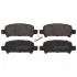 FEBI SUBARU Тормозные колодки дисковые Forester 97-00 задн. FEBI BILSTEIN 16659 (фото 1)