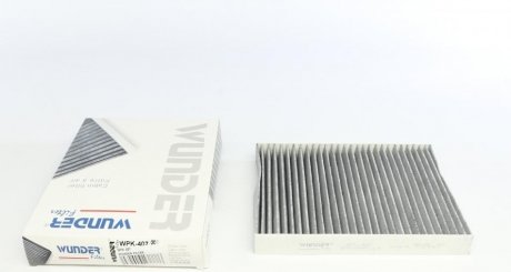 Фильтр салона Citroen Xsara Picasso 99-12 (угольный) WUNDER FILTER WPK 407