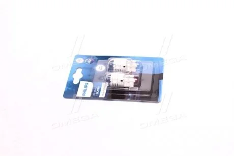 Авто лампа / 2 шт. / LED / 12V / 1,8W / тип: W21W / цоколь: W3x16d / 6000K / 190 lm / PHILIPS 11065U30CWB2