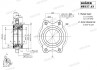 Підшипник маточини передній Audi A4, A5, A6, A7 (08-) (61x62x102) ABS+ (+монт. к-кт) SHAFER SH157.43K (фото 1)