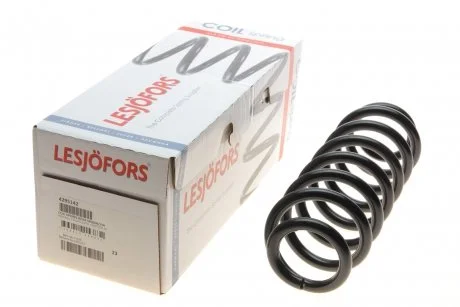 Пружина (задняя) VW Tiguan 2.0TDI/Skoda Kodiaq 1.4-1.5TSI/2.0TDI 16-(SUV) (со станд..ход.ч.) LESJOFORS 4295142