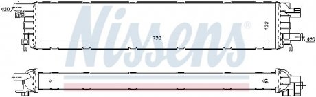 Радіатор NISSENS 60354