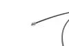 Трос ручника (центральный) MB Sprinter/VW Crafter 06- (1867/365 мм) SOLGY 219020 (фото 4)
