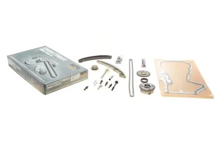Комплект ланцюга ГРМ VW Golf V 1.4TSI, 10/03 - 02/09, 90/103/125kw, (z=132/18-23/36/36) HEPU 21-6011CA