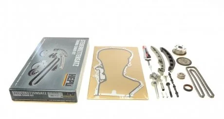 Комплект цепи ГРМ VW Golf V/VI 1.4TSI 10/03-, 90/118kw (z=132/19-18/38) HEPU 21-6010CA