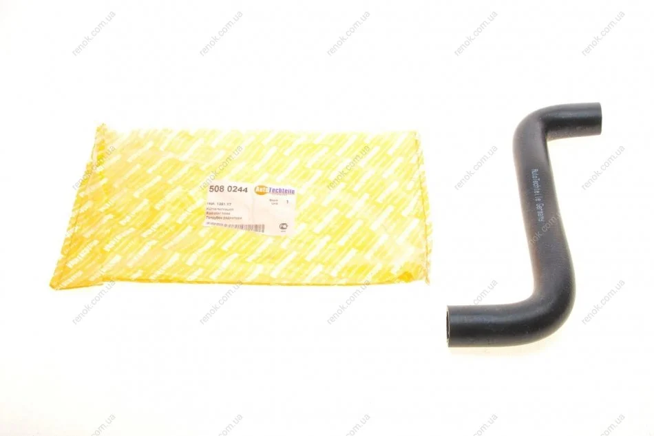 Патрубок радиатора Citroen Berlingo/Peugeot Partner 1.9 D 98- AUTOTECHTEILE 508 0244 (фото 1)