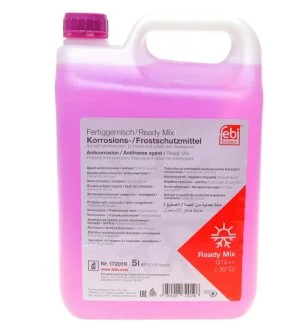 Антифриз (фіолетовий) Readymix G12 Plus Plus (5L) (MB325.5/MB325.6) (-35°C готовий до применення) FEBI BILSTEIN 172019