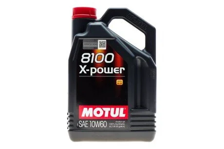 Олива 10W60 X-Power 8100 (4L) (106143) MOTUL 854841
