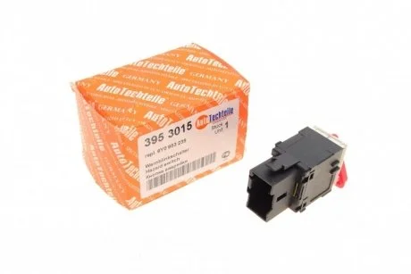 Кнопка аварійної сигналізації VW T5 03- (9530.15) AUTOTECHTEILE 395 3015