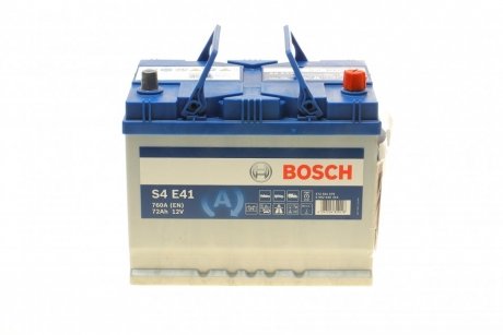 Акумуляторна батарея 72Ah/760A (261x175x220/+R/B01) (Start-Stop EFB) BOSCH 0092S4E410 (фото 1)