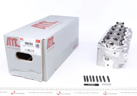 Головка блоку циліндрів VW Caddy 1.9SDI/TDI 96-04 (SSV/AGR/AHF/ALH) AMC 908703
