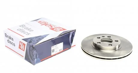 Диск гальмівний (передній) Fiat Scudo/Peugeot Expert 96- (257x20) SOLGY 208042