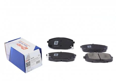 Колодки гальмівні (передні) Kia Ceed 06- SOLGY 209155