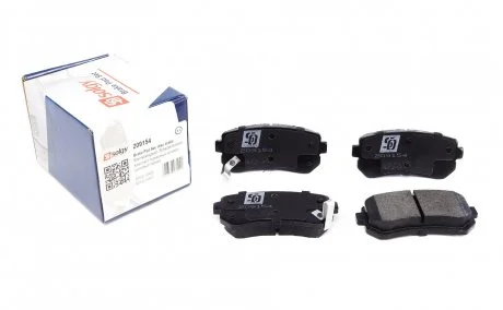 Колодки гальмівні (задні) Hyundai Accent/I20/I30/Ix35/Sonata/Kia Ceed/Rio/Sportage 1.2-3.3 05- SOLGY 209154