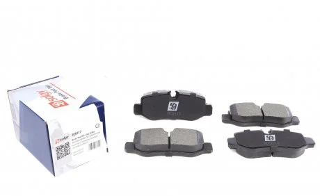 Колодки гальмівні (задні) MB Vito (W447) 14- (Brembo) SOLGY 209117