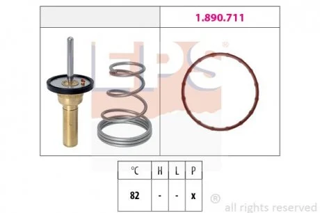 SUZUKI Термостат Swift 1,2 10- EPS 1.879.978