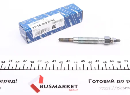 Свеча накаливания Hyundai Galloper I-II/H-1/H100/Terracan/Kia K2500 2.5D 08.91- MEYLE 37-14 860 0002