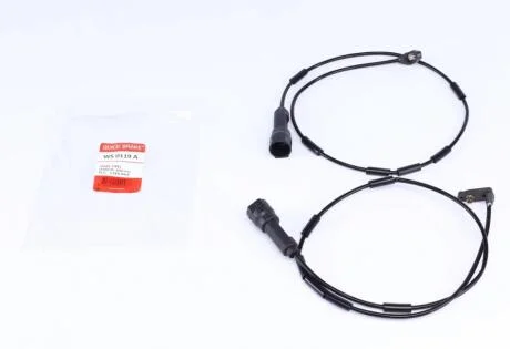 Датчик износа тормозных колодок Opel Astra/Daewoo Lanos 88- (L=690mm) К-кт 2 шт. QUICK BRAKE WS 0119 A