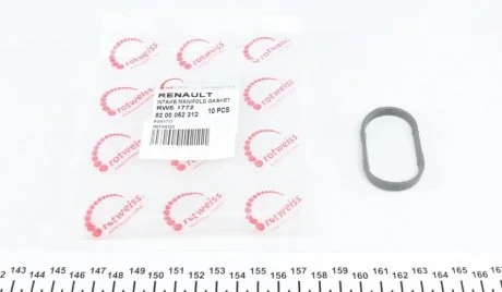 Прокладка колектора впускного Renault Kangoo 1.6/Trafic 2.0 01- ROTWEISS RWS1772