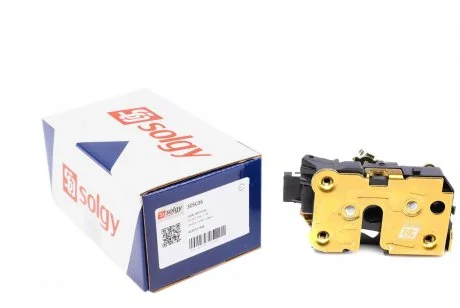 Замок дверей (передніх/L) Renault Kangoo 97-07 (електричний) SOLGY 305036