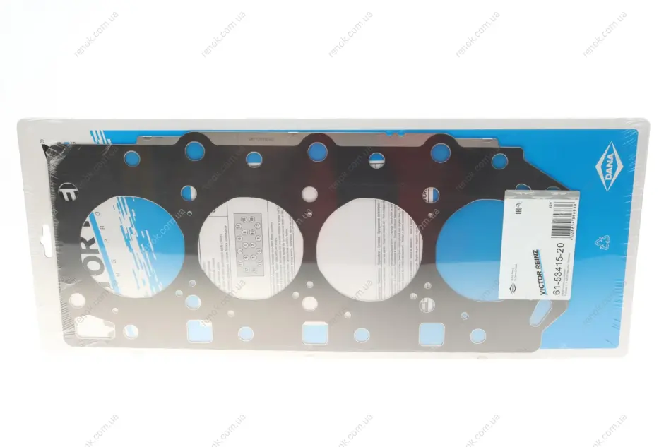 Прокладка ГБЦ Kia Sorento 2.5 CRDi 02-?92,35mm, 1mm, (2 метки) VICTOR REINZ 61-53415-20 (фото 1)
