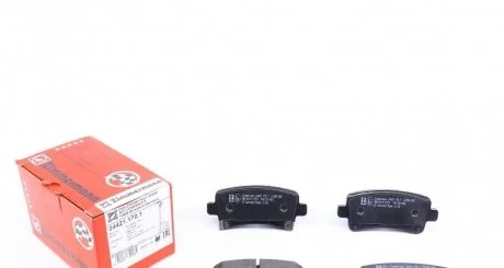 Колодки гальмівні (задні) Opel Insignia A 08- (Sumotomo) ZIMMERMANN 24421.170.1