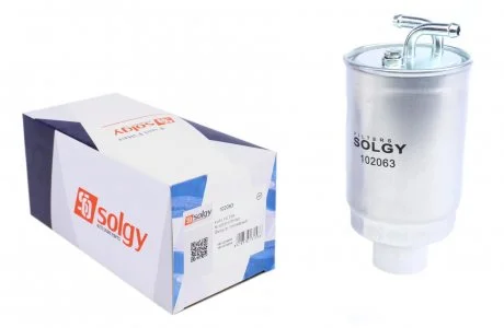 Фільтр паливний VW LT 2.4D/T3 1.6D/TD -88/Golf II -87 (без підігр.) SOLGY 102063