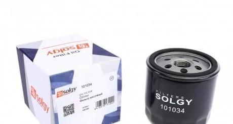Фильтр масляный Ford Transit 2.3i 16V 06- /Focus/Mondeo/Mazda 1.8/2.0 00- SOLGY 101034