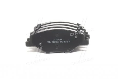 Колодка гальм. диск. SKODA FABIA 07-14 передн.  RIDER RD.3323.DB2027