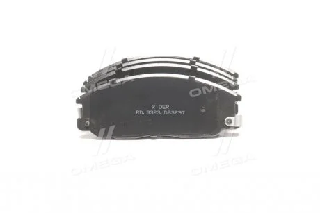 Колодка гальм. диск. SSANGYONG ACTYON, KYRON, REXTON передн. RIDER RD.3323.DB3297
