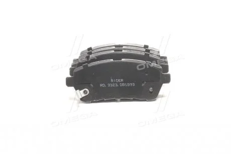 Колодка гальм. диск. FORD FIESTA VI 08- передн.  RIDER RD.3323.DB1893