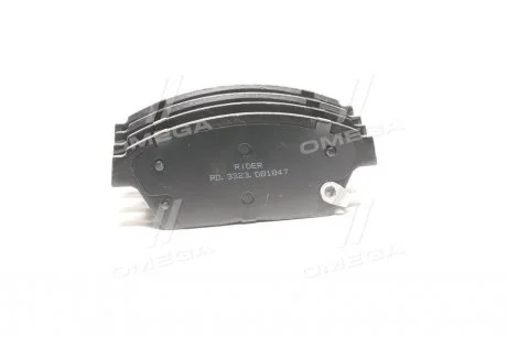 Колодка гальм. диск. OPEL ASTRA J 10-, CHEVROLET CRUZE передн./задн.  RIDER RD.3323.DB1847