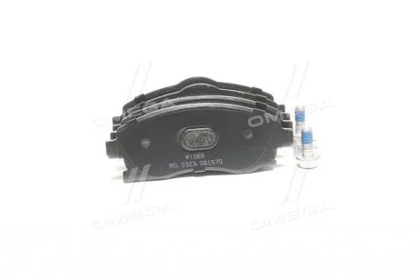 Колодка гальм. диск. OPEL COMBO 01- передн.  RIDER RD.3323.DB1570