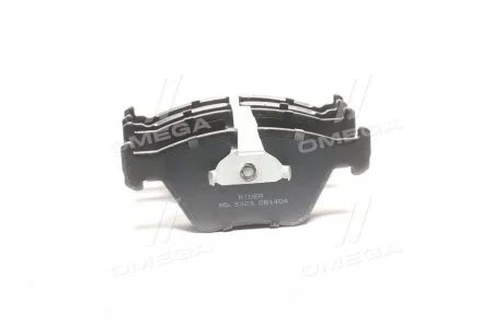 Колодка гальм. диск. BMW 3 (E46), 5 (E39) передн.  RIDER RD.3323.DB1404