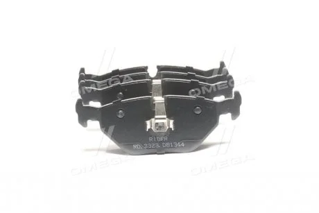 Колодка гальм. диск. BMW 3 (E36, E46) 90-05 задн.  RIDER RD.3323.DB1344