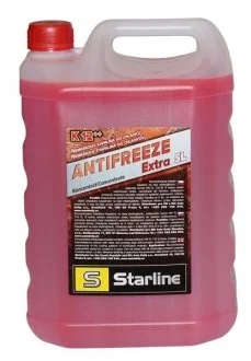 Антифриз K12++ / G12++ / концентрат / 5л. / етиленгліколь / фіолетовий / (VW TL774 G) STARLINE NA K12PP-5