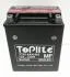 12V,12Ah,д. 134, ш. 89, в.166, электролит в к-те, вес 7,7 кг TOPLITE YTX14AH-BS (фото 1)