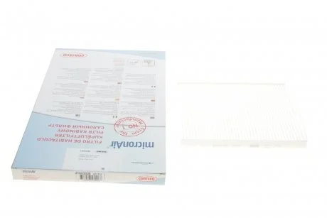 Фильтр салона Fiat Panda 1.1-1.4 JTD 95-/Ford Ka 1.2/1.3 TDCi 08-16 CORTECO 2165 3026