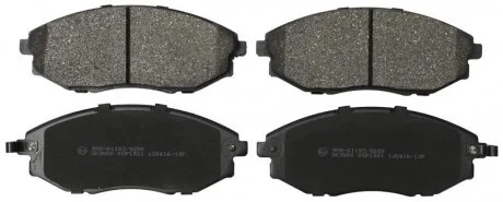 Колодки тормозные дисковые, к-кт. STARLINE BD S601