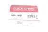 Комплект прижимних планок гальмівного супорту QUICK BRAKE 109-1701 (фото 8)