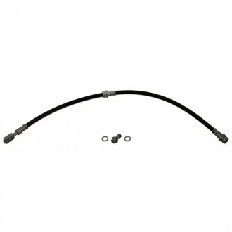 Шланг гальмівний (передній) Audi Q3/VW Tiguan 1.4-2.5 07- (605mm) M10x1mm FEBI BILSTEIN 43763