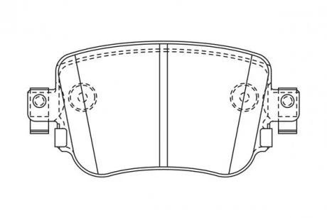 Гальмівні колодки дискові STARLINE BD S916