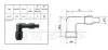 Свечной наконечник NGK LB05FP (фото 1)