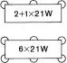 DB Реле поворотов 12V 5 полюсов 2+1x21 Вт Bora,Golf III,IV,V,Passat,T4 HELLA 4LZ 003 750-401 (фото 2)
