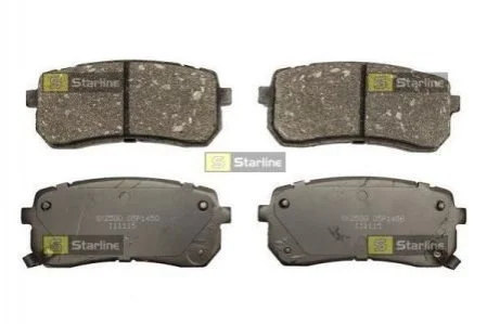 Колодки тормозные дисковые, к-кт. STARLINE BD S532 (фото 1)