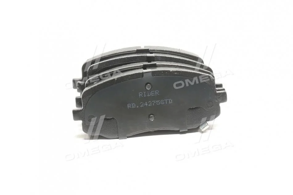 Колодка гальм. диск. KIA PICANTO 04-, HYUNDAI i10 передн. RIDER RD.24275STD (фото 1)