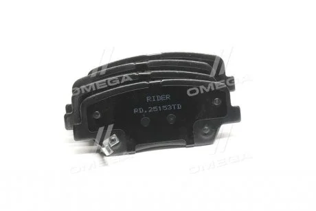 Колодка гальм. диск. HYUNDAI SANTA FE 09- задн. RIDER RD.25153STD