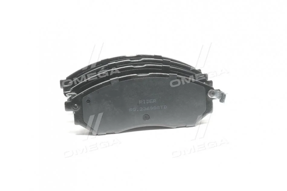 Колодка гальм. диск. NISSAN QASHQAI 07- передн. RIDER RD.23698STD (фото 1)