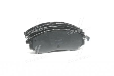 Колодка гальм. диск. NISSAN QASHQAI 07- передн.  RIDER RD.23698STD